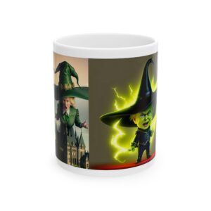 Magic Witch Ceramic Mug - Perfect for Halloween and Everyday Use